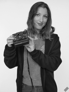 Michelle's Modelling in her own clothes with Polaroid 2000 Land Camera