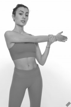 Viktoria Pavlova Pilates studio shoot 2023-01-14