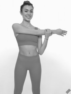 Viktoria Pavlova Pilates studio shoot 2023-01-14