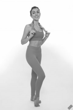 Viktoria Pavlova Pilates studio shoot 2023-01-14