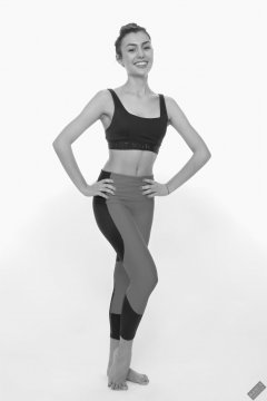 Viktoria Pavlova Pilates studio shoot 2023-01-14
