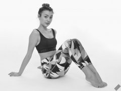 Viktoria Pavlova Pilates studio shoot 2023-01-14