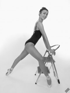 Viktoria Pavlova Pilates studio shoot 2023-01-14