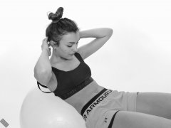 Viktoria Pavlova Pilates studio shoot 2023-01-14