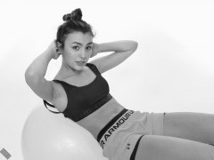 Viktoria Pavlova Pilates studio shoot 2023-01-14