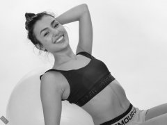 Viktoria Pavlova Pilates studio shoot 2023-01-14