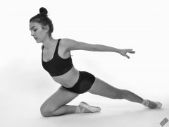 Viktoria Pavlova Pilates studio shoot 2023-01-14