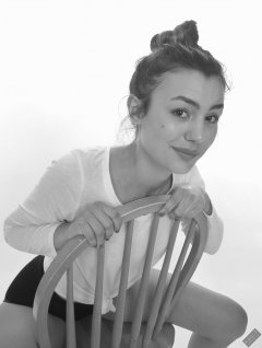 Viktoria Pavlova Pilates studio shoot 2023-01-14