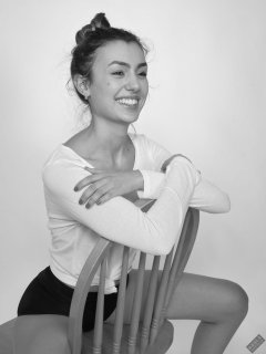 Viktoria Pavlova Pilates studio shoot 2023-01-14
