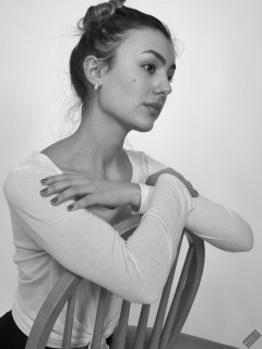 Viktoria Pavlova Pilates studio shoot 2023-01-14