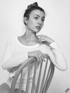 Viktoria Pavlova Pilates studio shoot 2023-01-14