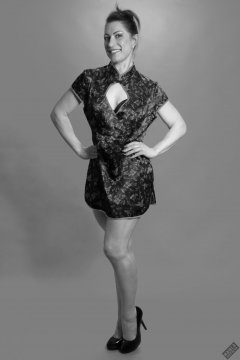 Athena Marie in her own nightwear, studio shoot 2023-02-04