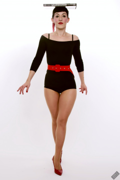 Alyla pinup fitness shoot