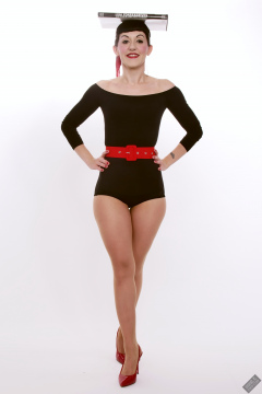 Alyla pinup fitness shoot