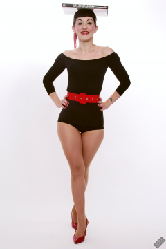 Alyla pinup fitness shoot