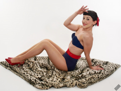 Alyla pinup fitness shoot