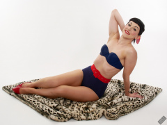 Alyla pinup fitness shoot