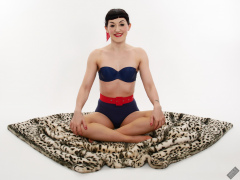 Alyla pinup fitness shoot