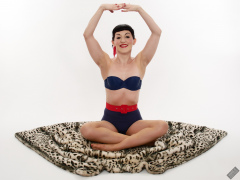 Alyla pinup fitness shoot