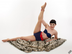 Alyla pinup fitness shoot