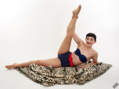 Alyla pinup fitness shoot