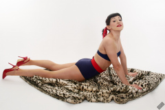 Alyla pinup fitness shoot