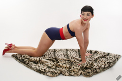 Alyla pinup fitness shoot