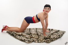 Alyla pinup fitness shoot