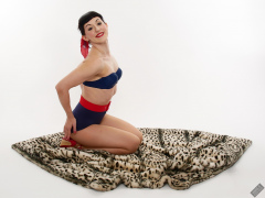 Alyla pinup fitness shoot