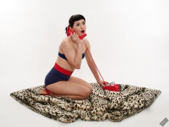 Alyla pinup fitness shoot