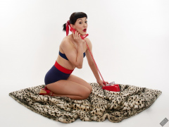 Alyla pinup fitness shoot