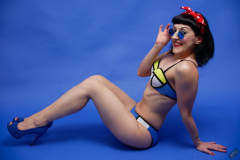 Alyla pinup fitness shoot