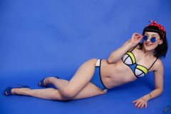 Alyla pinup fitness shoot