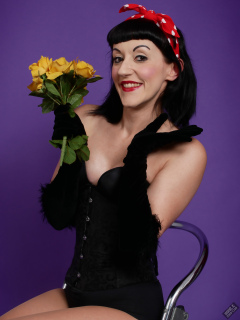 Alyla pinup fitness shoot