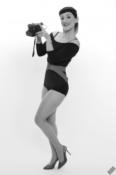 Alyla pinup fitness shoot