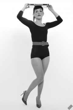 Alyla pinup fitness shoot