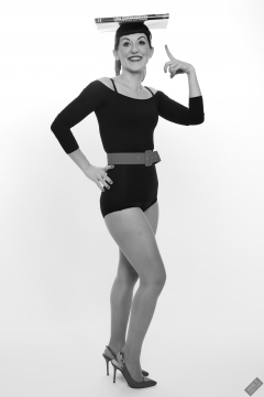 Alyla pinup fitness shoot