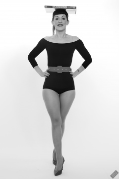 Alyla pinup fitness shoot