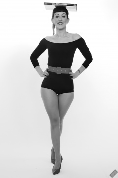 Alyla pinup fitness shoot