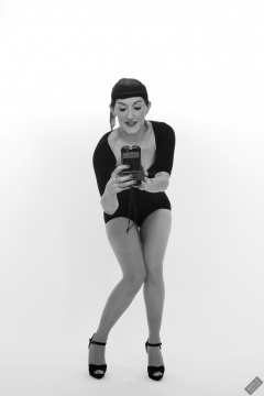 Alyla pinup fitness shoot