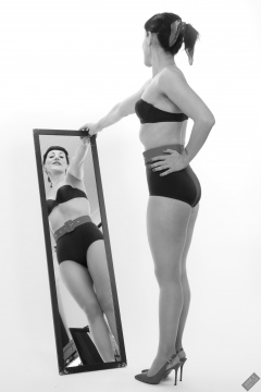 Alyla pinup fitness shoot