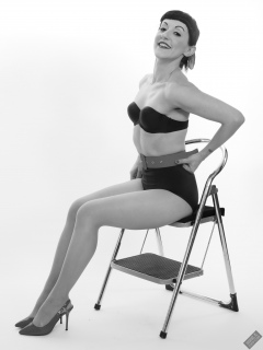 Alyla pinup fitness shoot