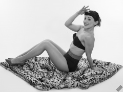 Alyla pinup fitness shoot