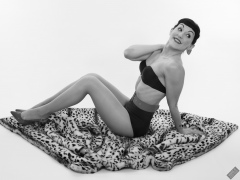 Alyla pinup fitness shoot