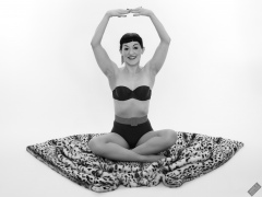 Alyla pinup fitness shoot