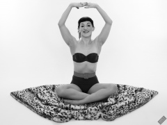 Alyla pinup fitness shoot