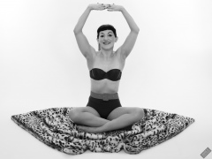 Alyla pinup fitness shoot