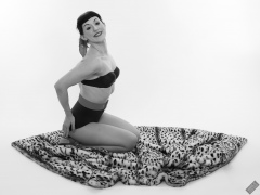 Alyla pinup fitness shoot