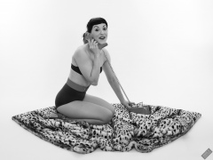 Alyla pinup fitness shoot