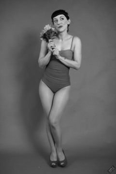Alyla pinup fitness shoot